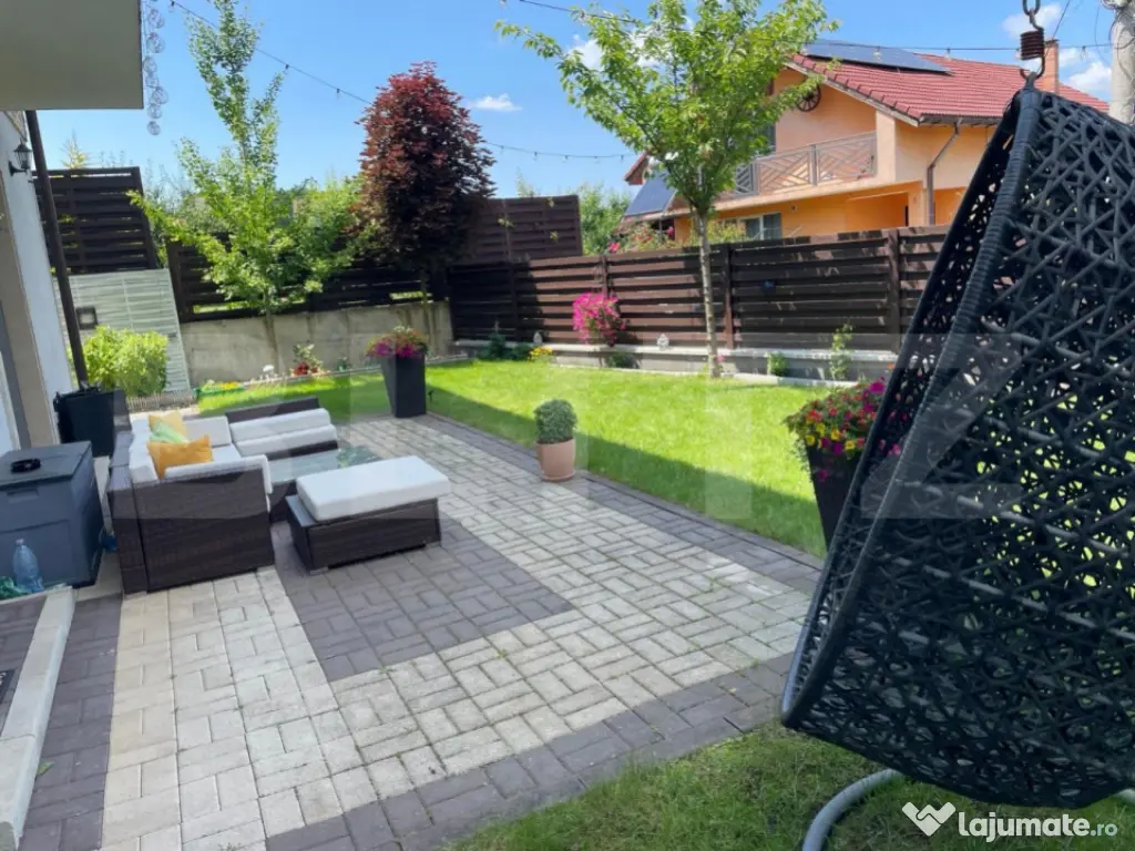 Apartament în casă cu 3 camere, 100mp și grădină propri 