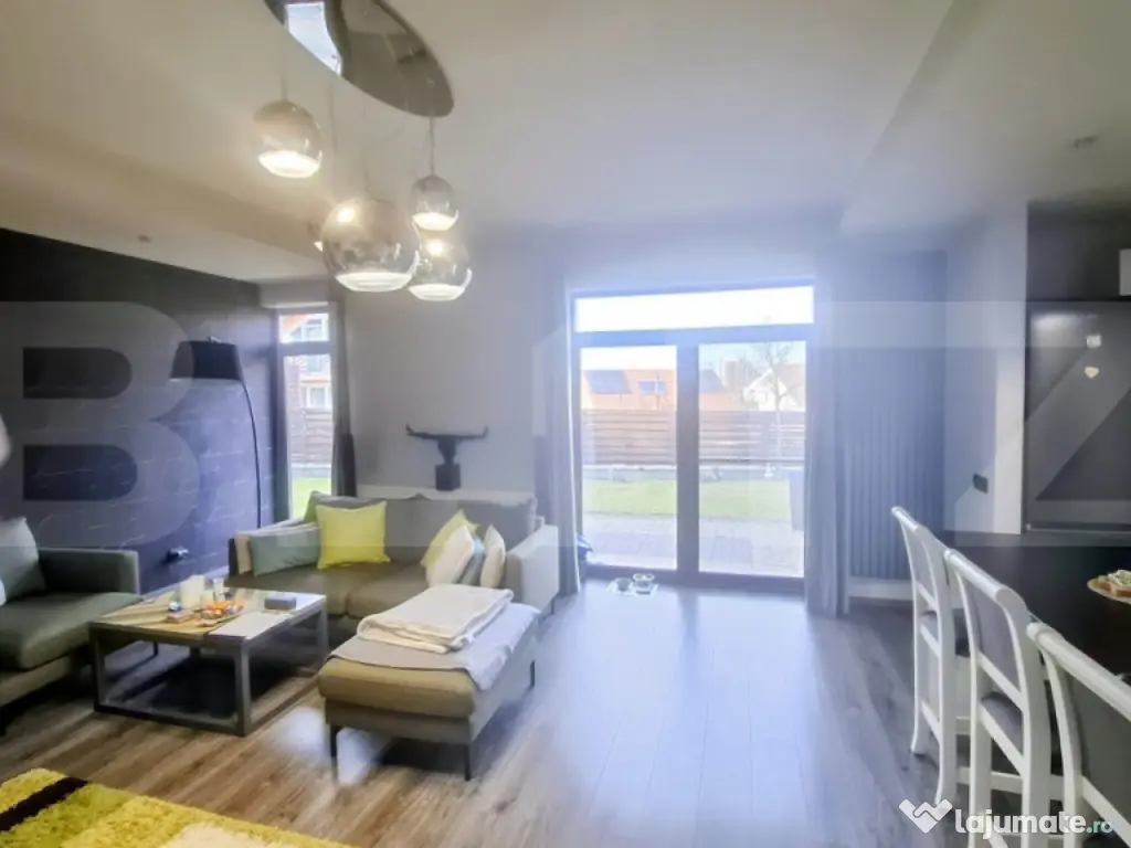 Apartament în casă cu 3 camere, 100mp și grădină propri 