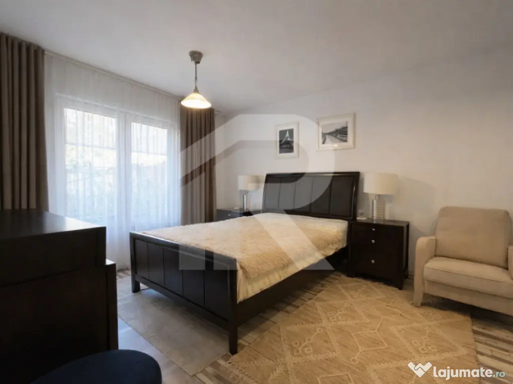 Casă spațioasă cu curte proprie 3 camere + birou Dobroe 