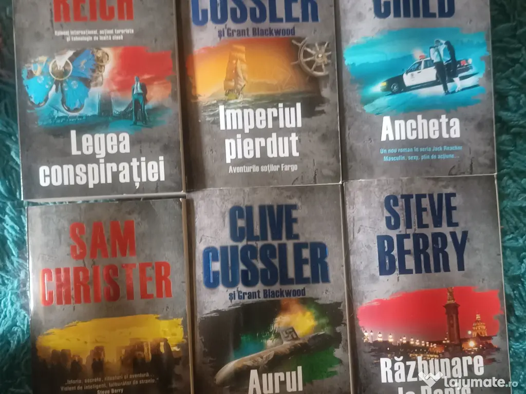 Colecție 6 volume editura Litera 