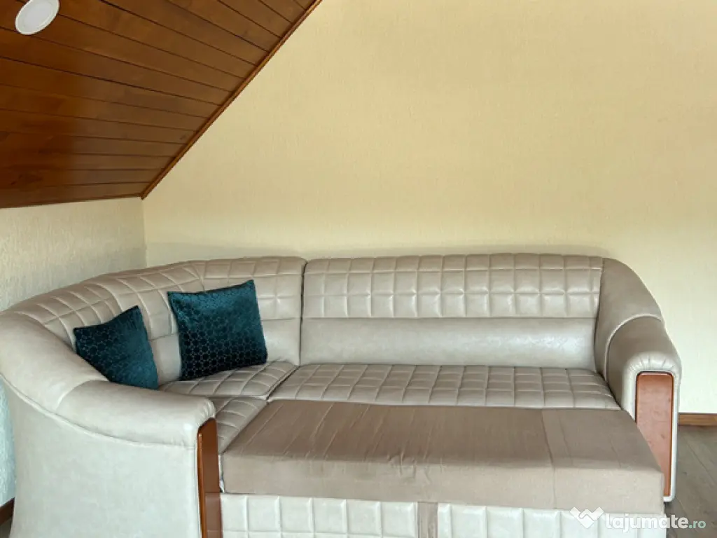 Colțar din piele naturală – elegant, extensibil 