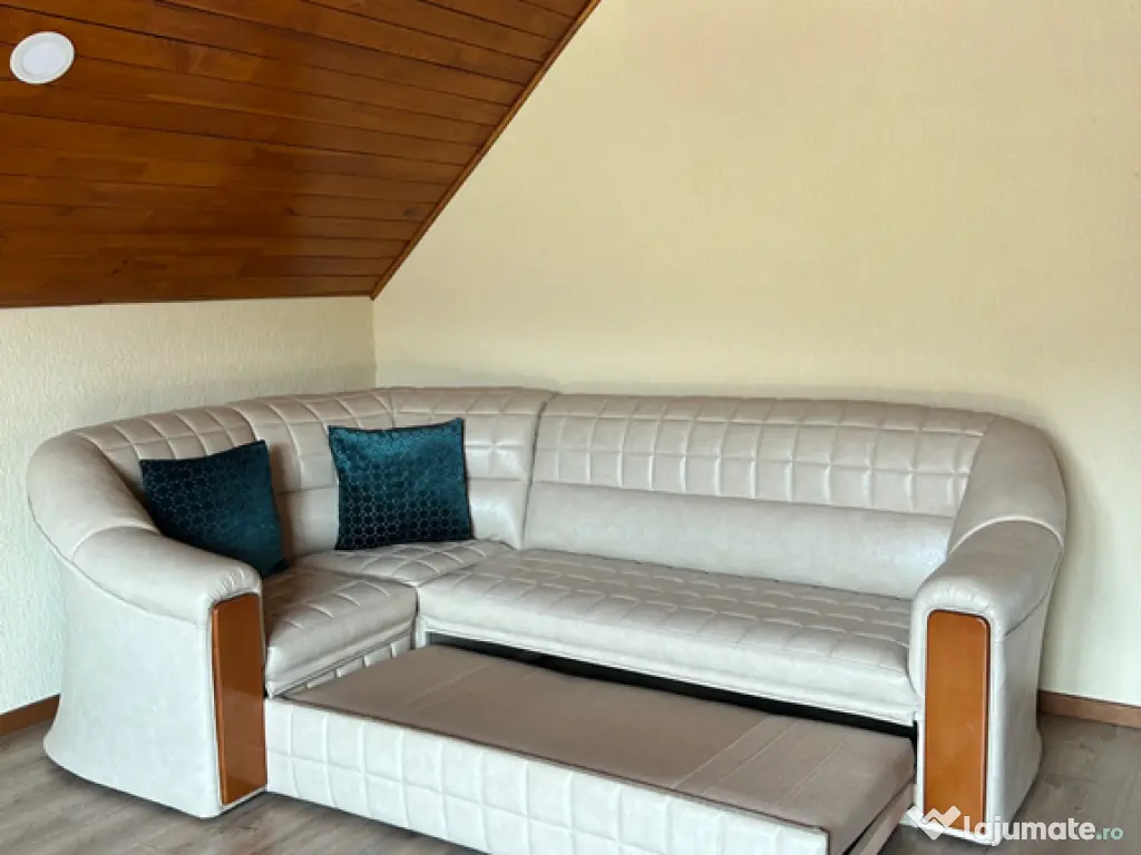 Colțar din piele naturală – elegant, extensibil 