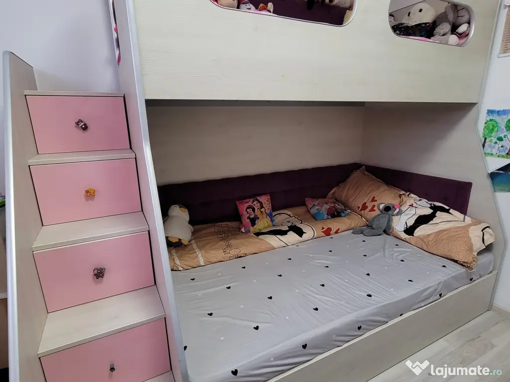 Pat etajat pentru copii