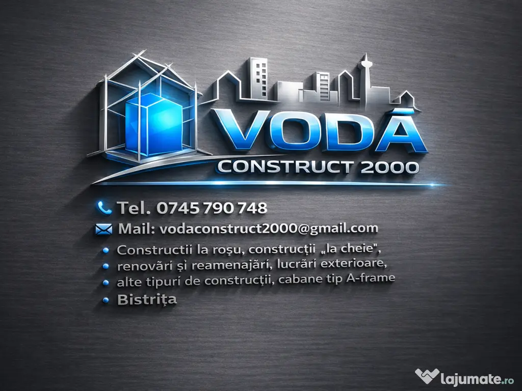 Executam Lucrării în Construcții!!!Bistrita și împrejurări 