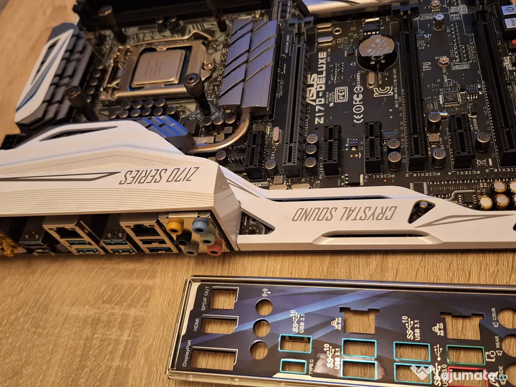 Asus z170 Deluxe + 6700k + 16 GB DDR4 3000MHZ – stare foarte bună!