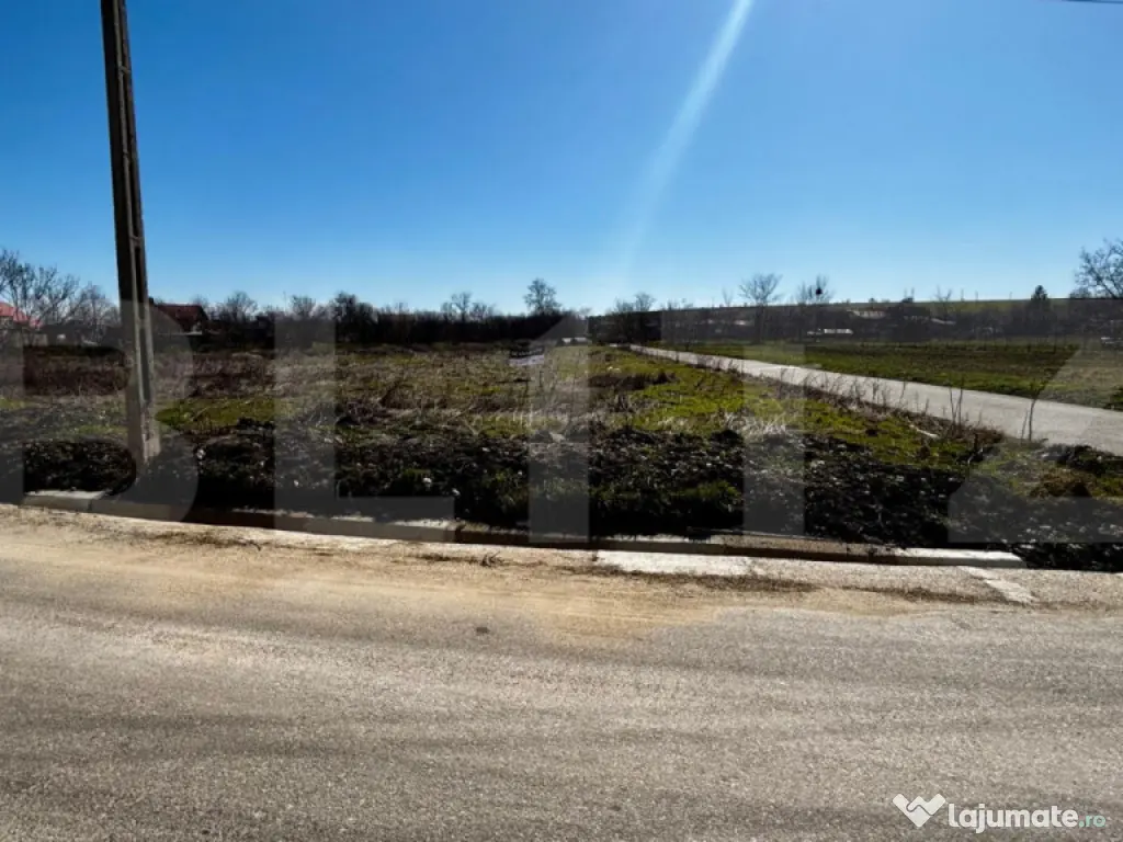 Teren IV 1.331 mp, deschidere bilaterală, toate utilități 