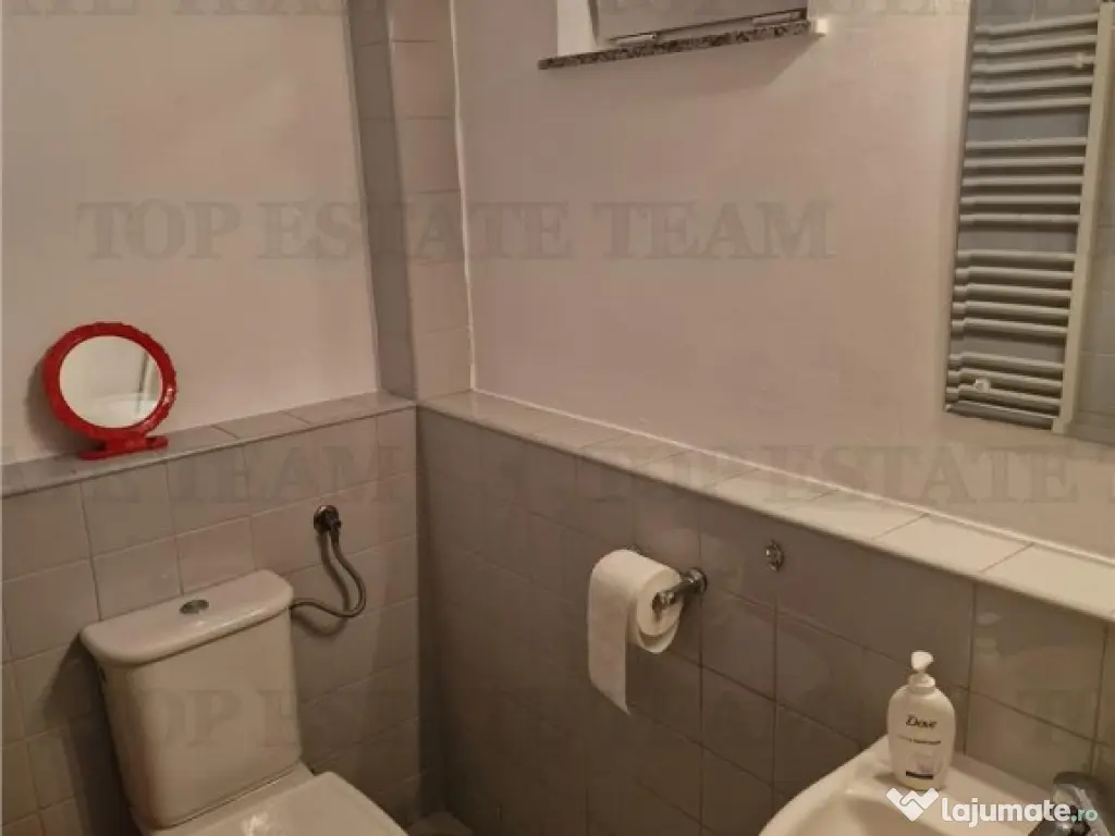 Apartament 2 camere de inchirat , spatios , 2 bai, bloc bou 
