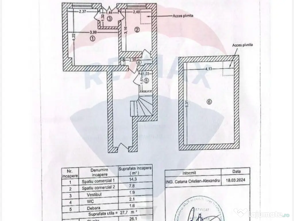 INCHIRIERE Spațiu comercial în zona Unirii -Traian 