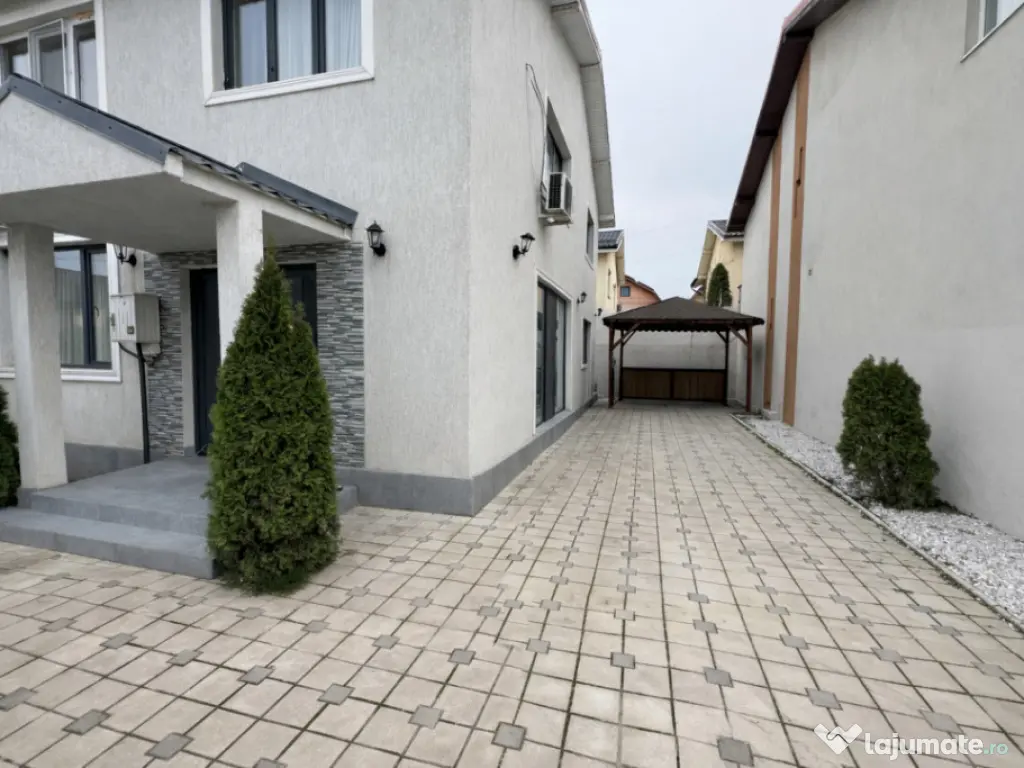 Vila cocheta 180 mp construiti, 340mp teren mobilata utilata 