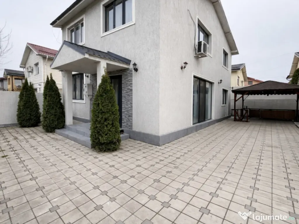 Vila cocheta 180 mp construiti, 340mp teren mobilata utilata 