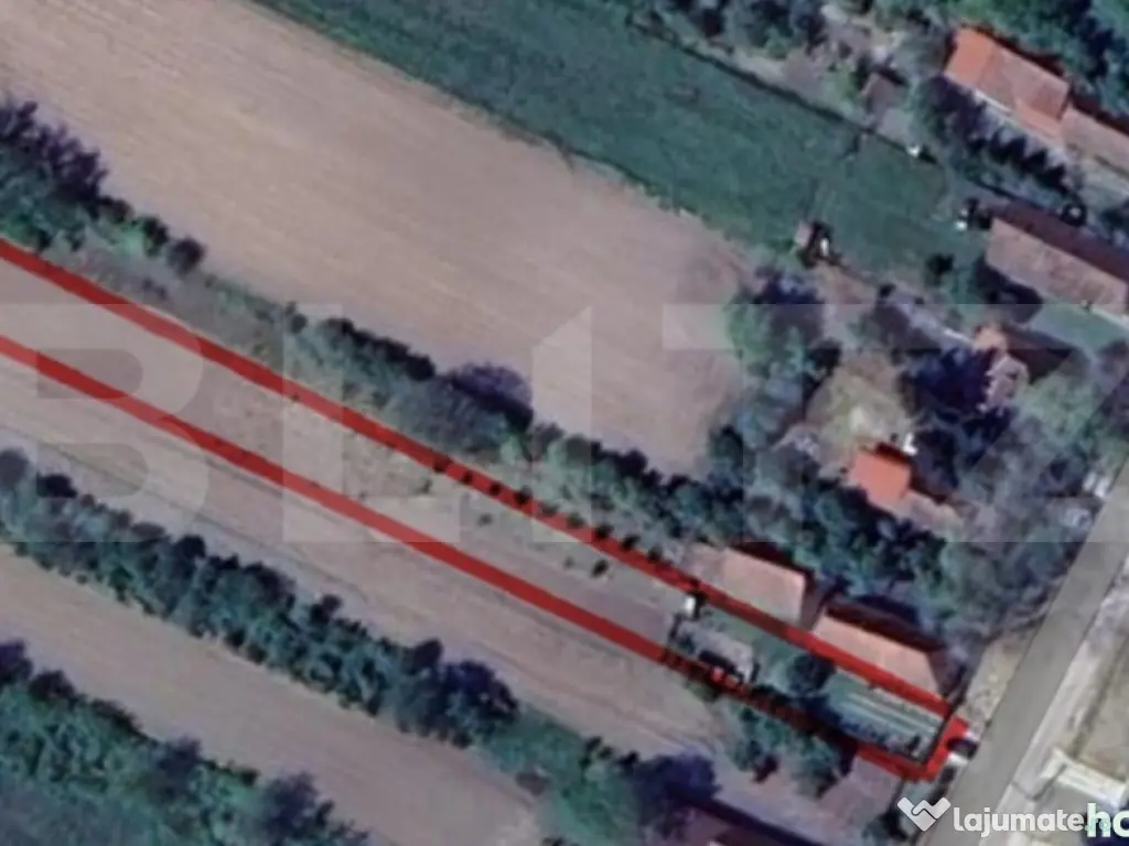 Teren intravilan de vânzare, 1323 mp , sat Bercu comuna Laz 