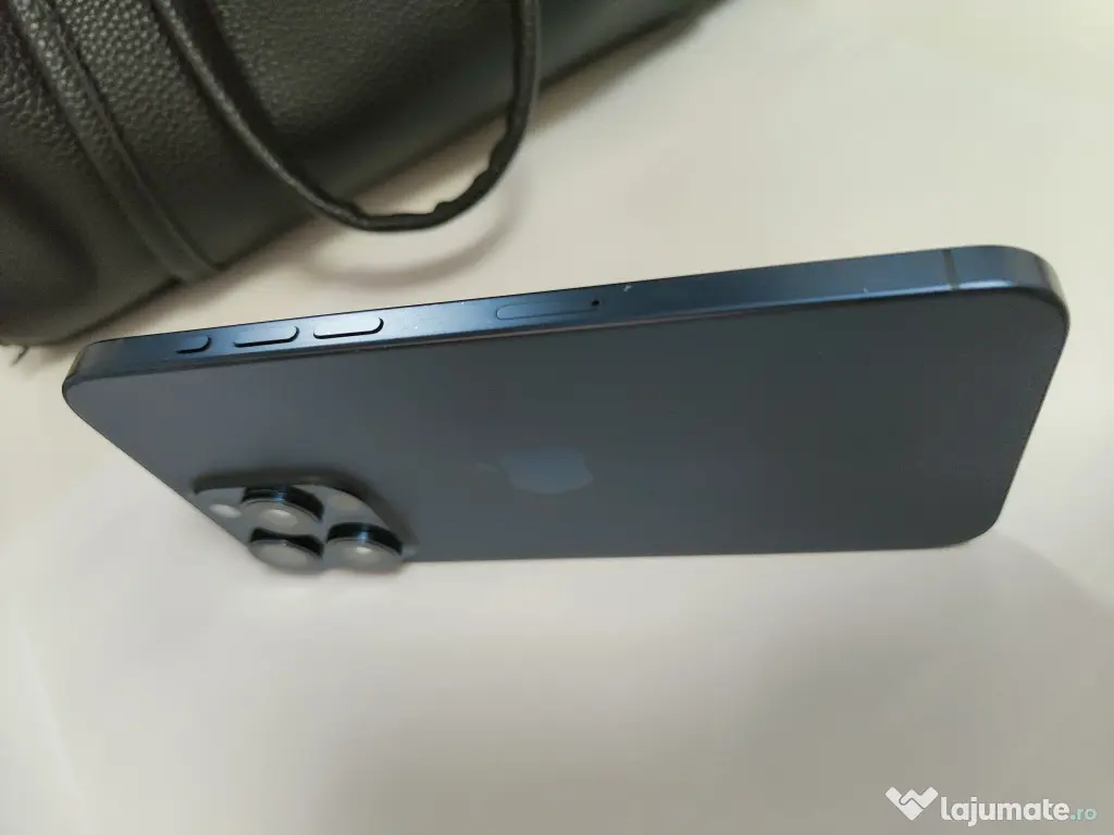 Iphone 15 pro max 512gb blue titanium  în cutie originală 