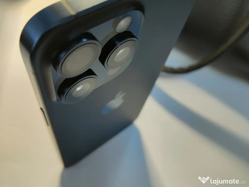 Iphone 15 pro max 512gb blue titanium  în cutie originală 