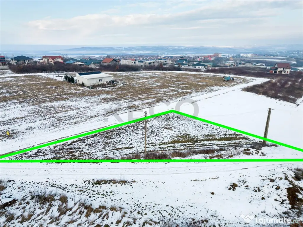 RECO Teren intravilan in Paleu cu dublu front generos 