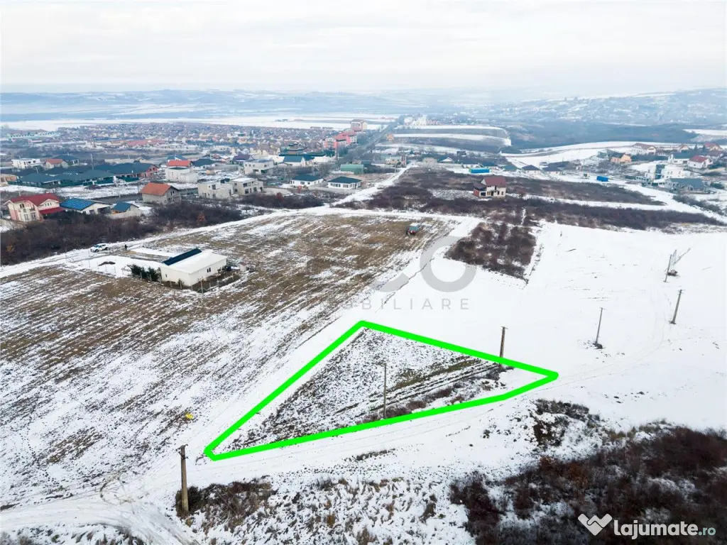 RECO Teren intravilan in Paleu cu dublu front generos 