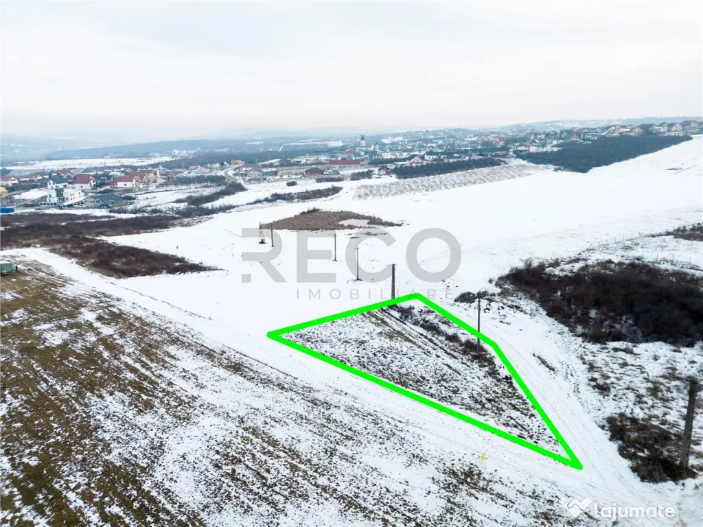 RECO Teren intravilan in Paleu cu dublu front generos 