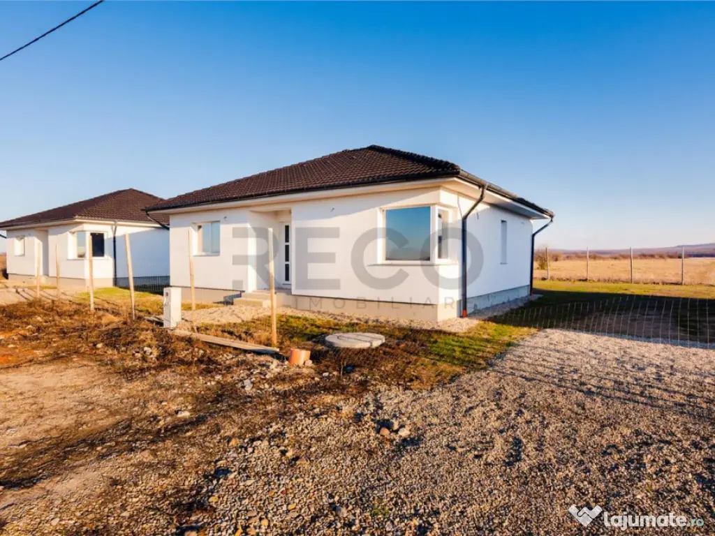 RECO Casa plan parter cu 3 camere, semifinisata, la 7 minute 