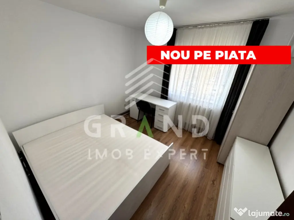 4 camere | 2 BALCOANE | PARCARE | Mărăști/Lacu Roșu/Hote 
