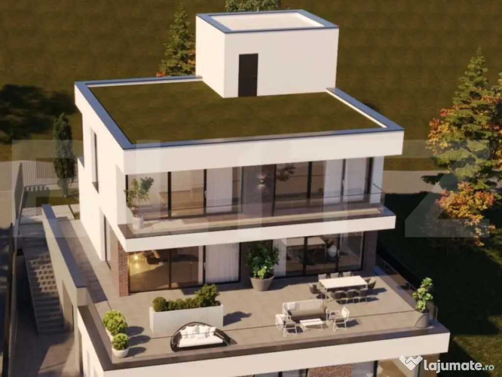 Penthouse spectaculos cu terasă panoramică – Grigorescu, 