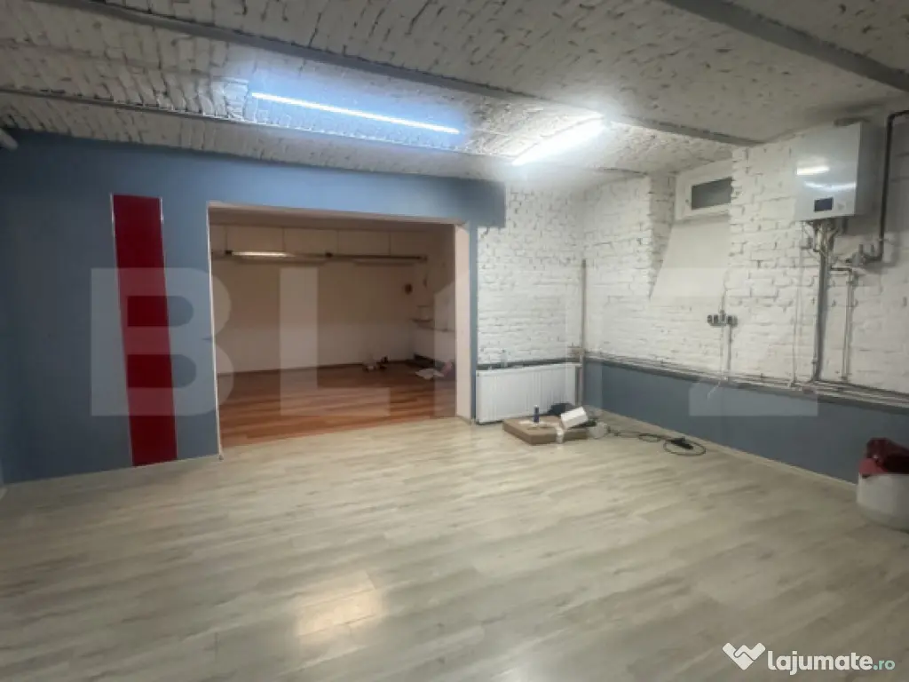 Spațiu croitorie subsol, 99mp,zona centrala 