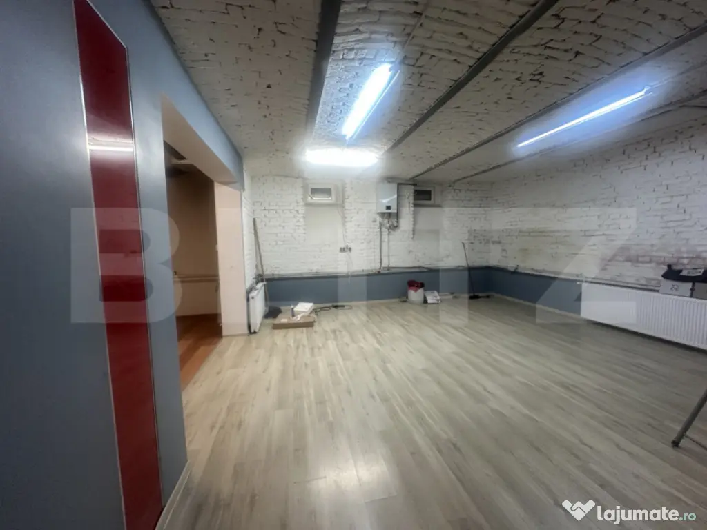 Spațiu croitorie subsol, 99mp,zona centrala 