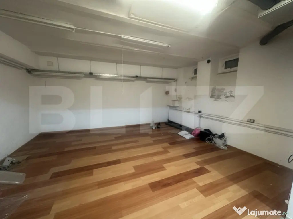 Spațiu croitorie subsol, 99mp,zona centrala 