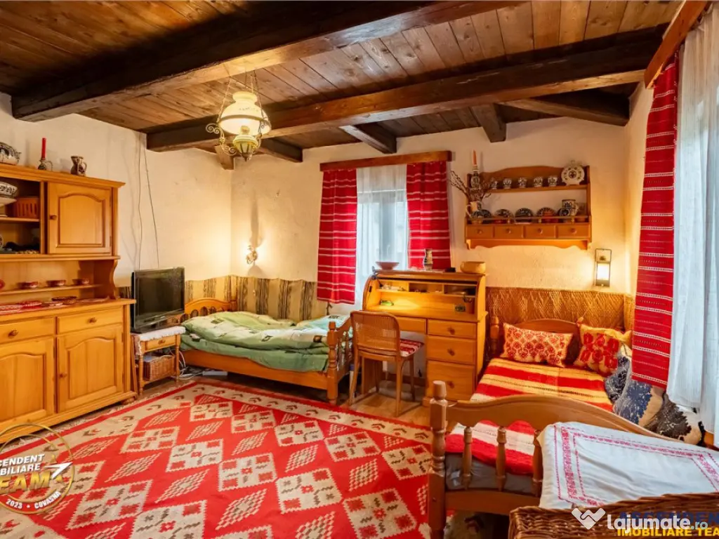 Proprietate cu 2 case in Reci:zona pitoreasca, aer curat,apr 