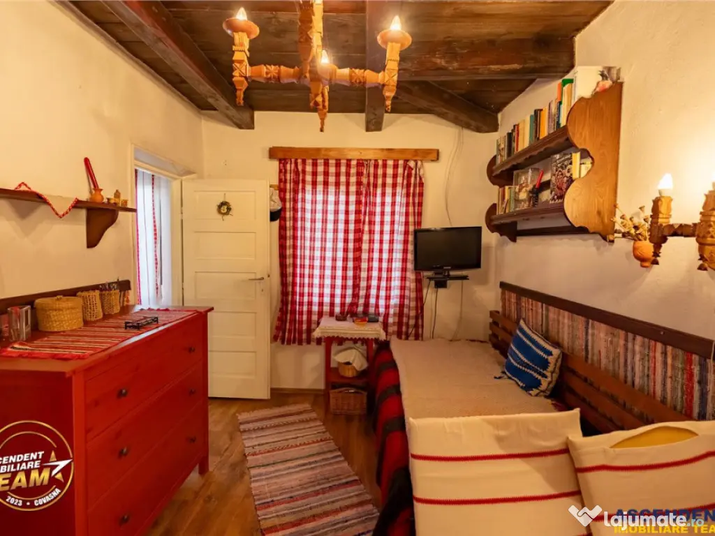 Proprietate cu 2 case in Reci:zona pitoreasca, aer curat,apr 