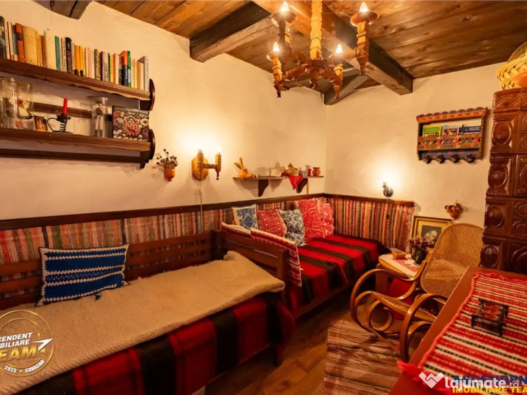 Proprietate cu 2 case in Reci:zona pitoreasca, aer curat,apr 