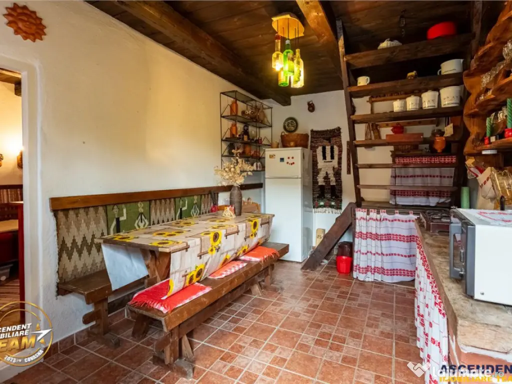 Proprietate cu 2 case in Reci:zona pitoreasca, aer curat,apr 