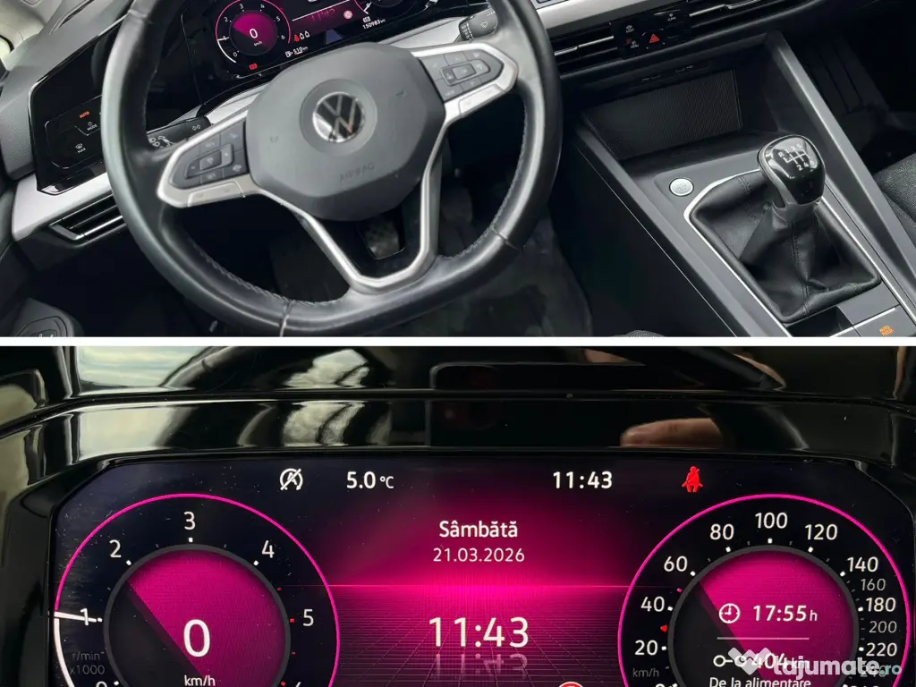 VW Golf 8 2.0 TDI - IMPECABIL - Istoric reprezentanta 