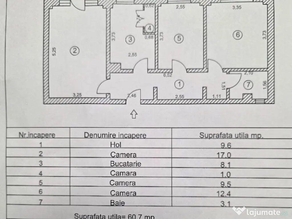 Apartament 3 camere Dorobanti - Calea Galati 