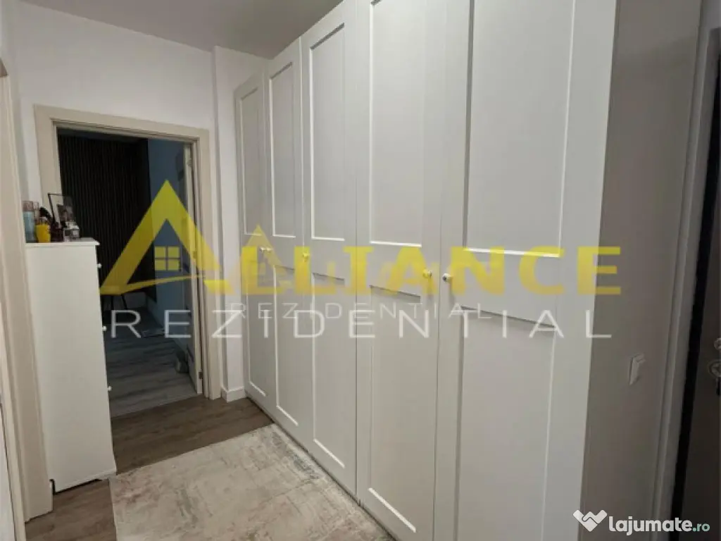 MOBILAT/UTILAT - Apartament 2 camere decomandat - PARCARE 