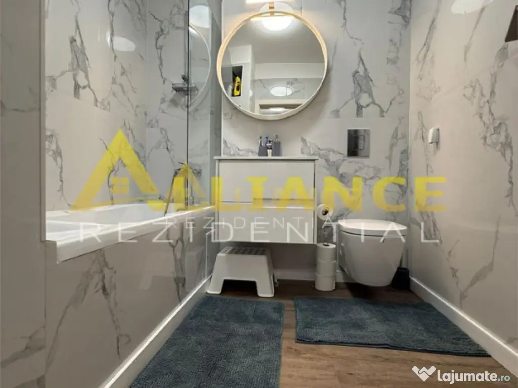 MOBILAT/UTILAT - Apartament 2 camere decomandat - PARCARE 