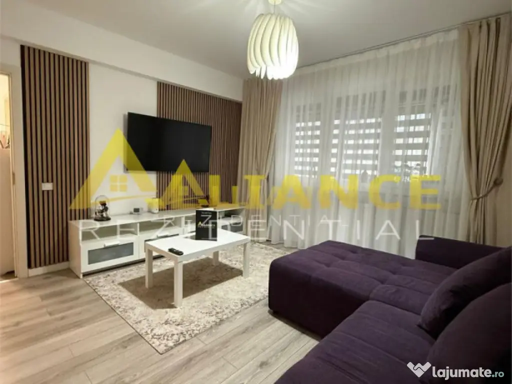 MOBILAT/UTILAT - Apartament 2 camere decomandat - PARCARE 