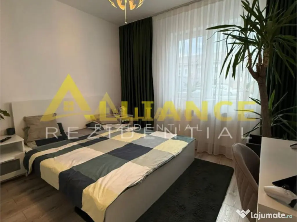 MOBILAT/UTILAT - Apartament 2 camere decomandat - PARCARE 