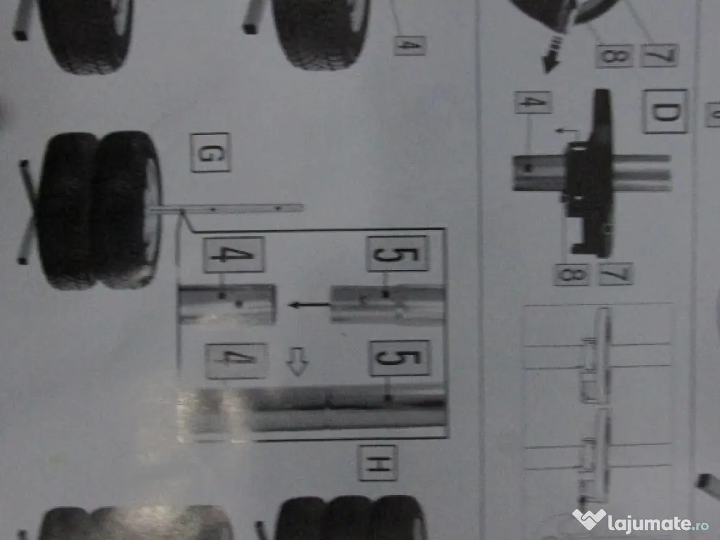 Suport pentru depozitarea cauciucurilor NOU 
