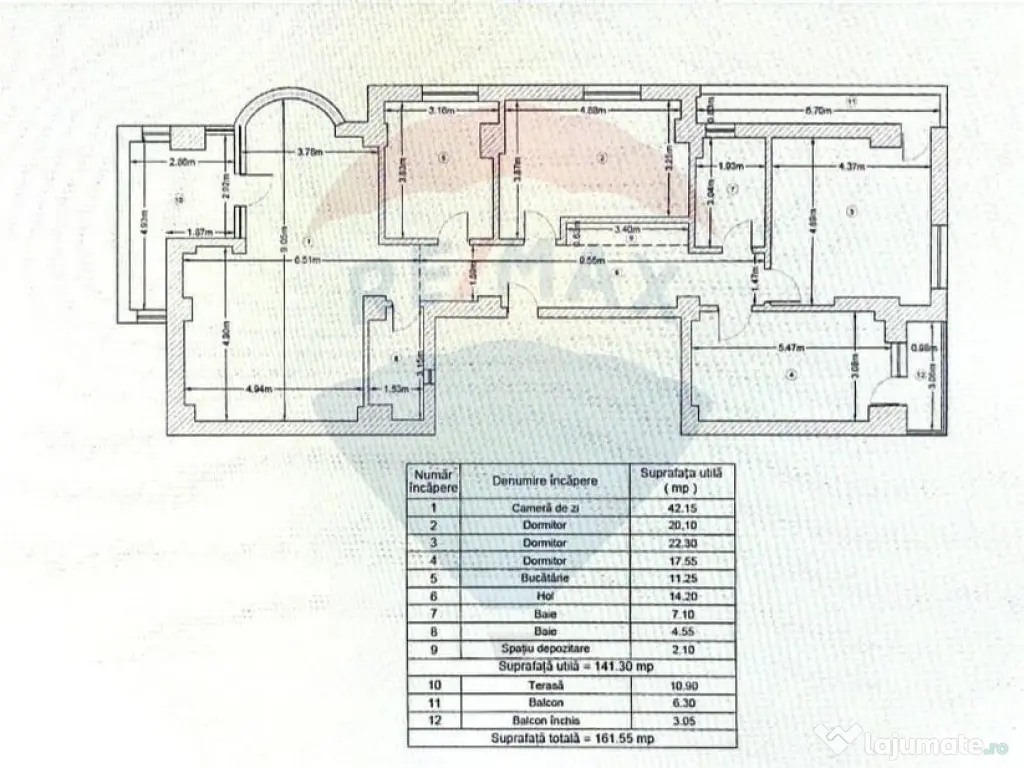 Apartament elegant 4 camere | 140 mp cu terasa si parcare... 