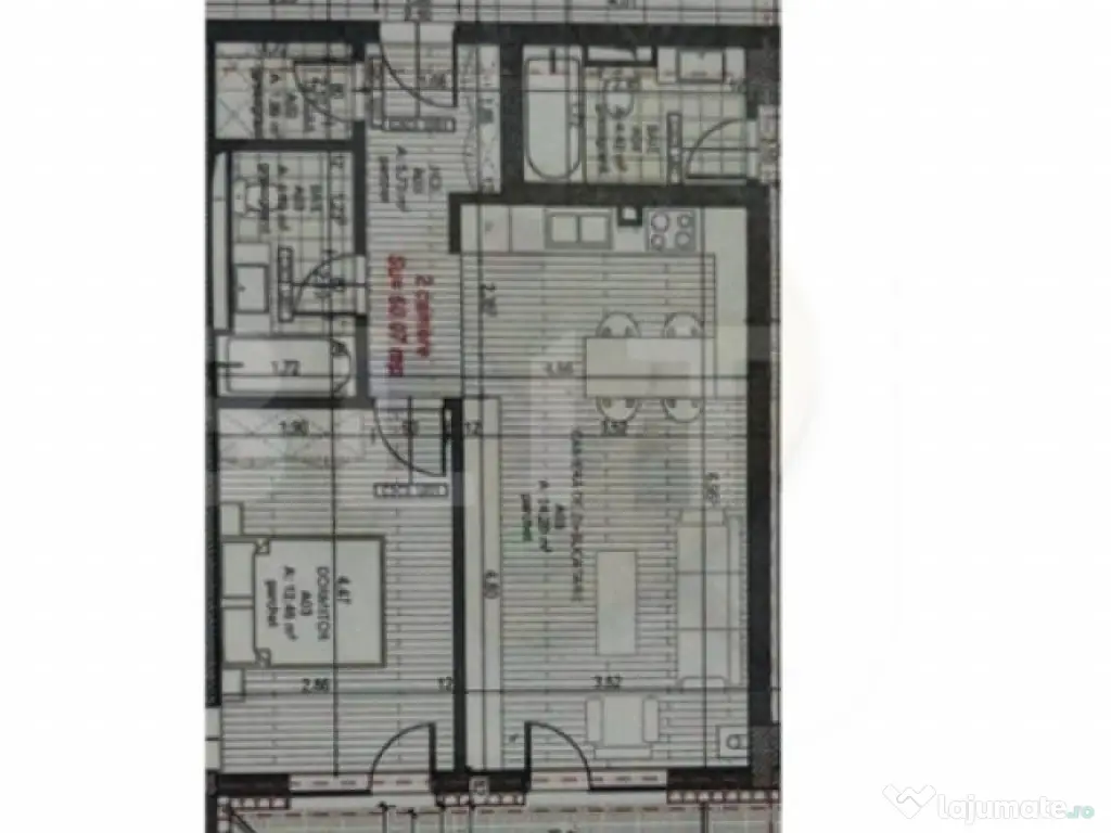 Apartament 2 camere, finisat lux, bloc nou, zona strada Libe 