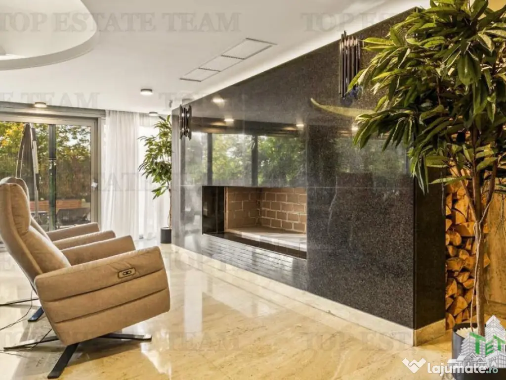 Vila spectaculoasa Floreasca, Arhitectura moderna - Design 