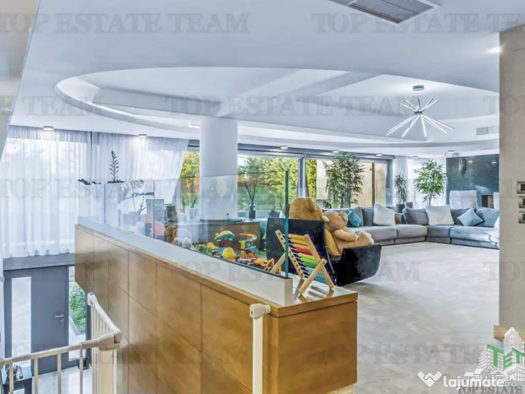 Vila spectaculoasa Floreasca, Arhitectura moderna - Design 