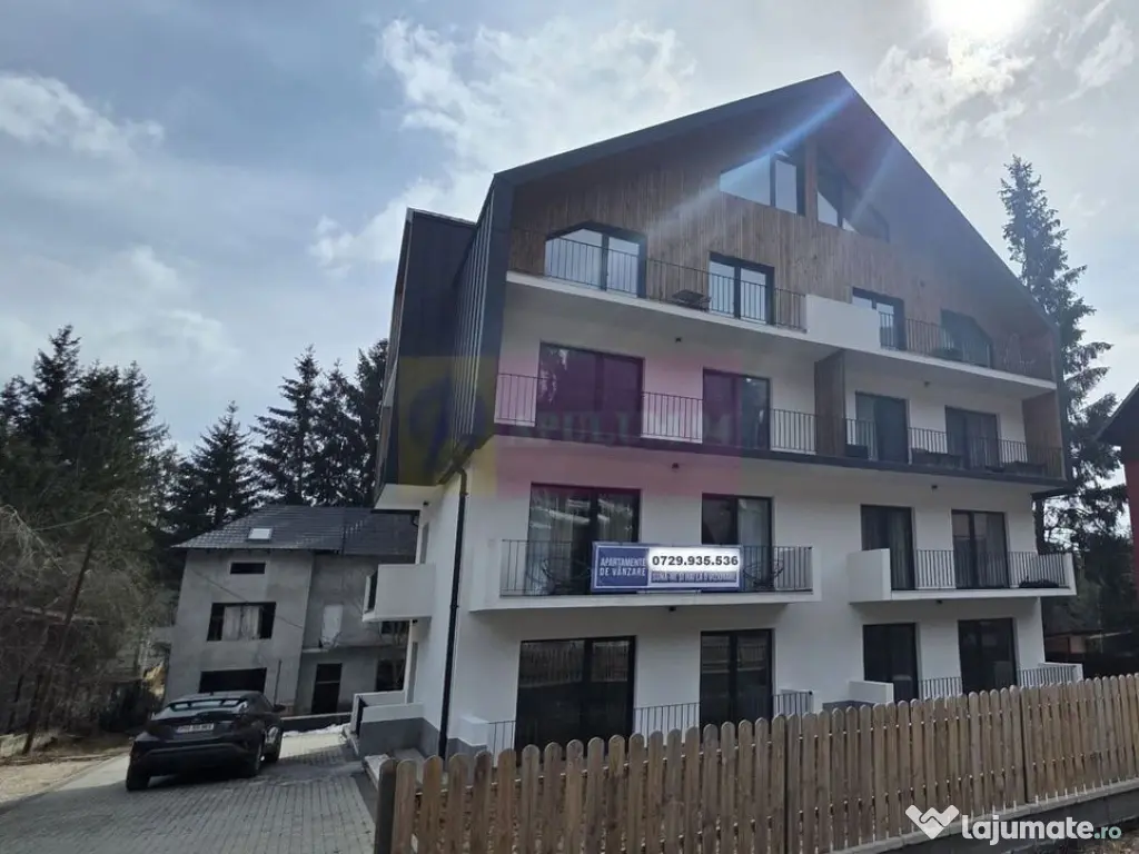 Apartament cu 2 camere de vanzare in Busteni, curte si lo...