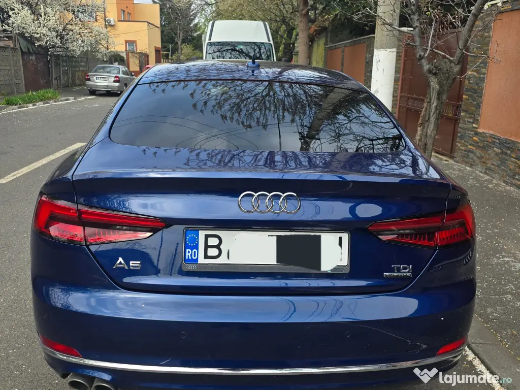 Audi A5 sportback quatro, diesel, 127000km, 2017 