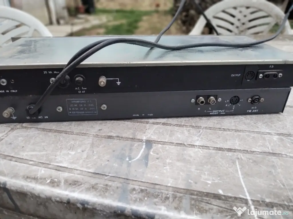 Radio receptor FM 88 și FD 81 Italia 