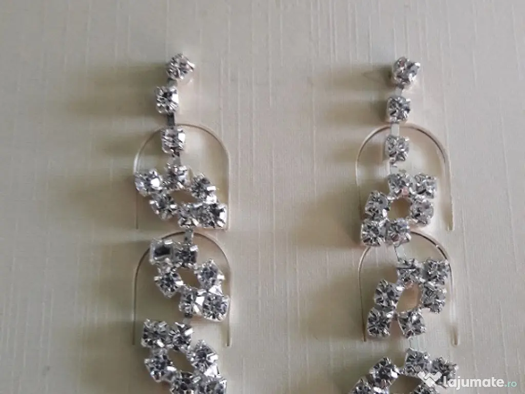 Set colier si cercei produs nou 