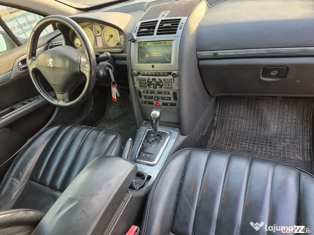 Peugeot407 Combi Negru,2.0Hdi Automatik 136cp,primul proprietar in România