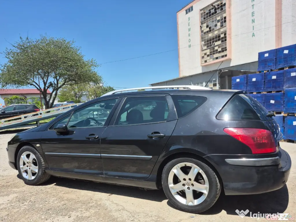 Peugeot407 Combi Negru,2.0Hdi Automatik 136cp,primul proprietar in România