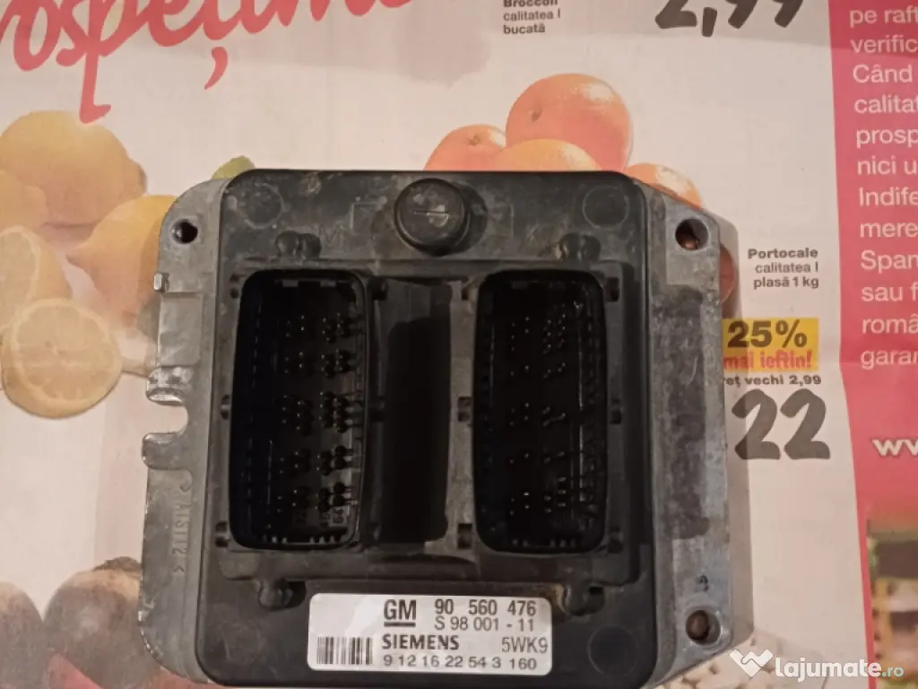 Calculator opel astra G/ Zafira A 1.8 benzina cod motor Z18XE
