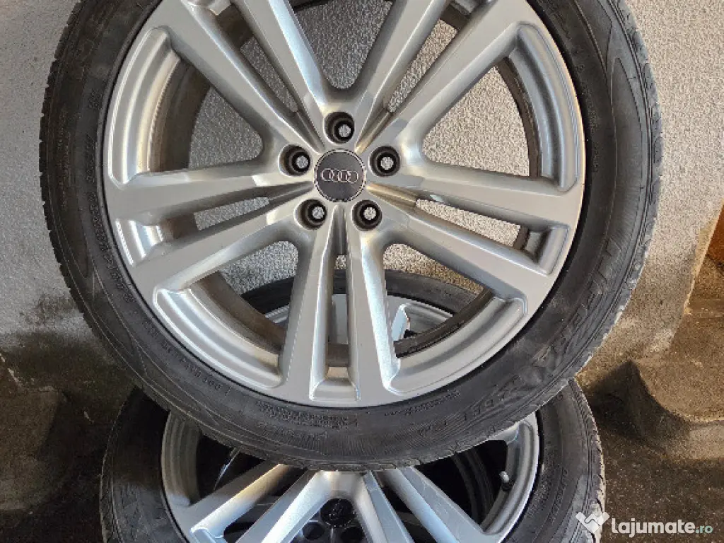 Jante aliaj originale Audi 20" Q5 S-Line anvelope vara Nexen 255/45 R20 