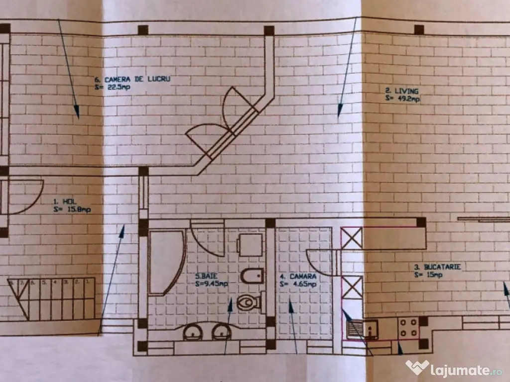 Vilă P+1+Pod, 320 mp, Teren 544 mp, Bucurestii Noi-Damaroai 